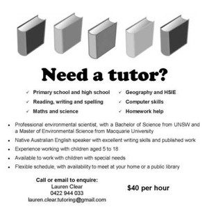 Help on english homework geography