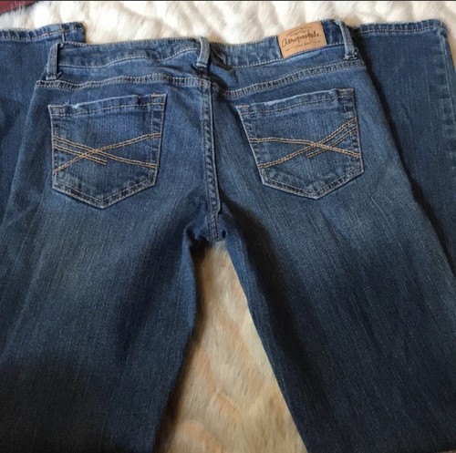 AEROPOSTALE AERO Jeans Size 00 Short Inseam Juniors XXS Bayla Skinny Jean