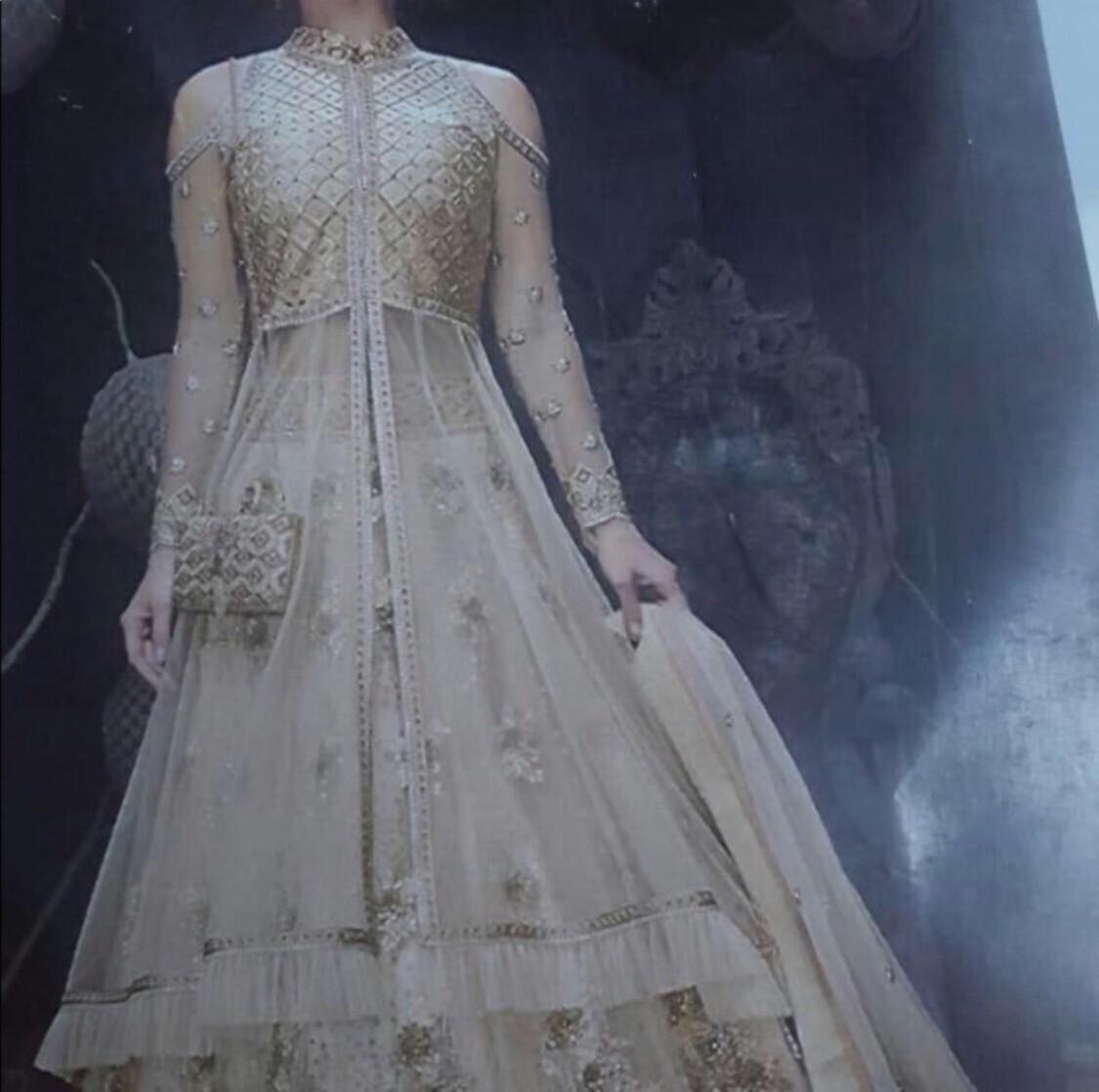 indian lehnga choli Alia Bhatt style