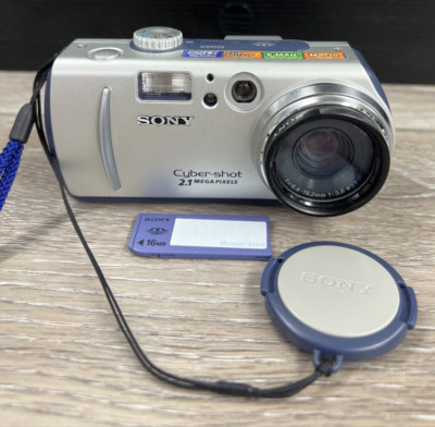 PARTS* CCD Digicam Sony Cybershot DSC-P50 2.1MP Digital Camera 16mb Memory Stick