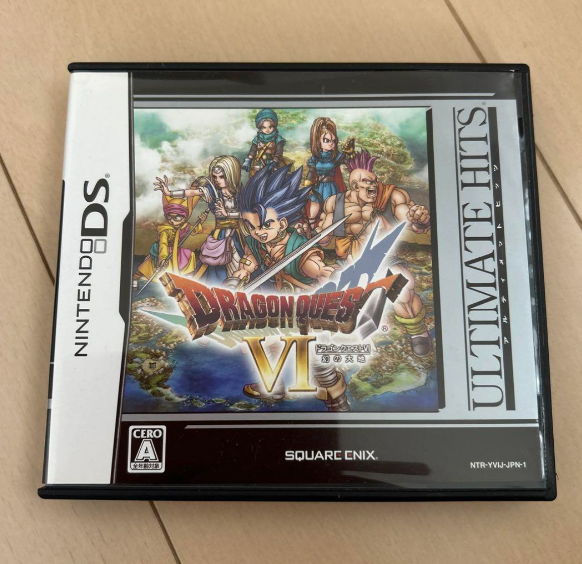 ドラクエ（ニンテンドーDS 版）6品 Dragon Quest VI 6 NDS Square Enix Nintendo DS From Japan