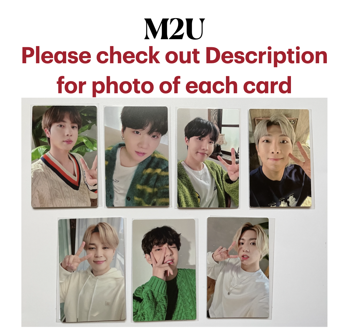 【気質アップ】 BTS EVENT DRAW LUCKY M2U SOUNDWAVE EDITION ESSENTIAL BE アイドル