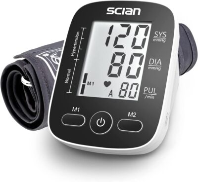 Scian Upper Arm Blood Pressure Monitor Digital Automatic BP Cuff Gauge Machine