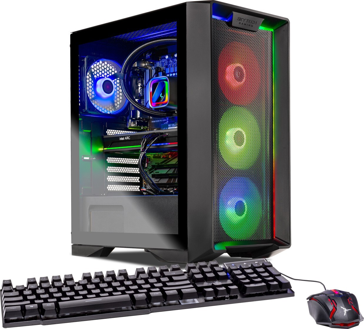 Skytech Nebula Gaming PC, AMD Ryzen 7, NVIDIA Rtx 3060, 1TB