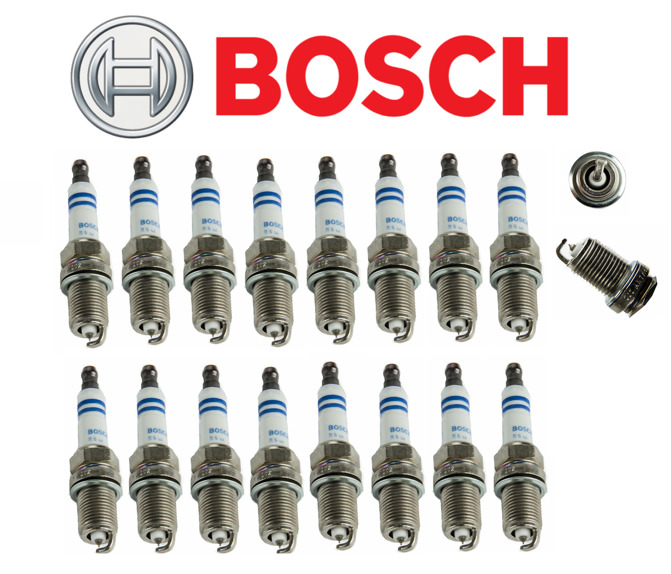 OEM Spark Plugs Platinum Plug Bosch Mercedes V8 CL CLK CLS E G ML R S