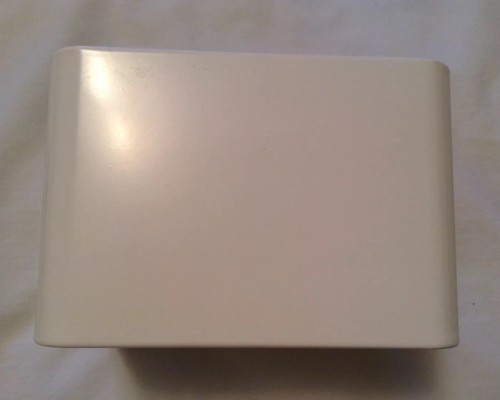 Vintage Metal Canister Orange Tree