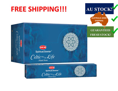 Spiritual Scents: Celtic way of Life Masala Incense Sticks by HEM 15g [12 pack] 