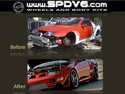Most expensive 300zx show car wide body kit 19