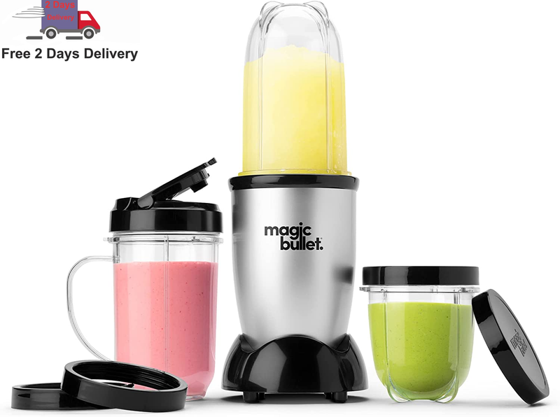 Blender, Small, Silver, 11 Piece Set