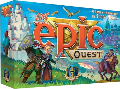 Tiny Epic Quest Micro Board Game Gamelyn Games TEQ04 Mini Fantasy Itemeeples