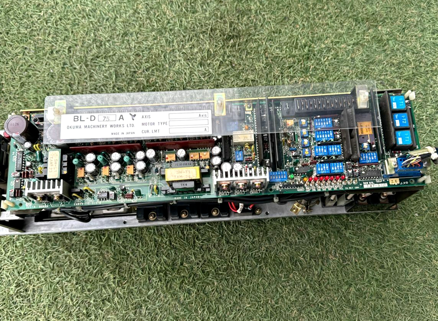 Okuma BLII-D 75/75A 。。 BL2-D75/75A 保証付き OKUMA BLIV-D75-75A Servo Drive from CNC Technical Services, Inc.