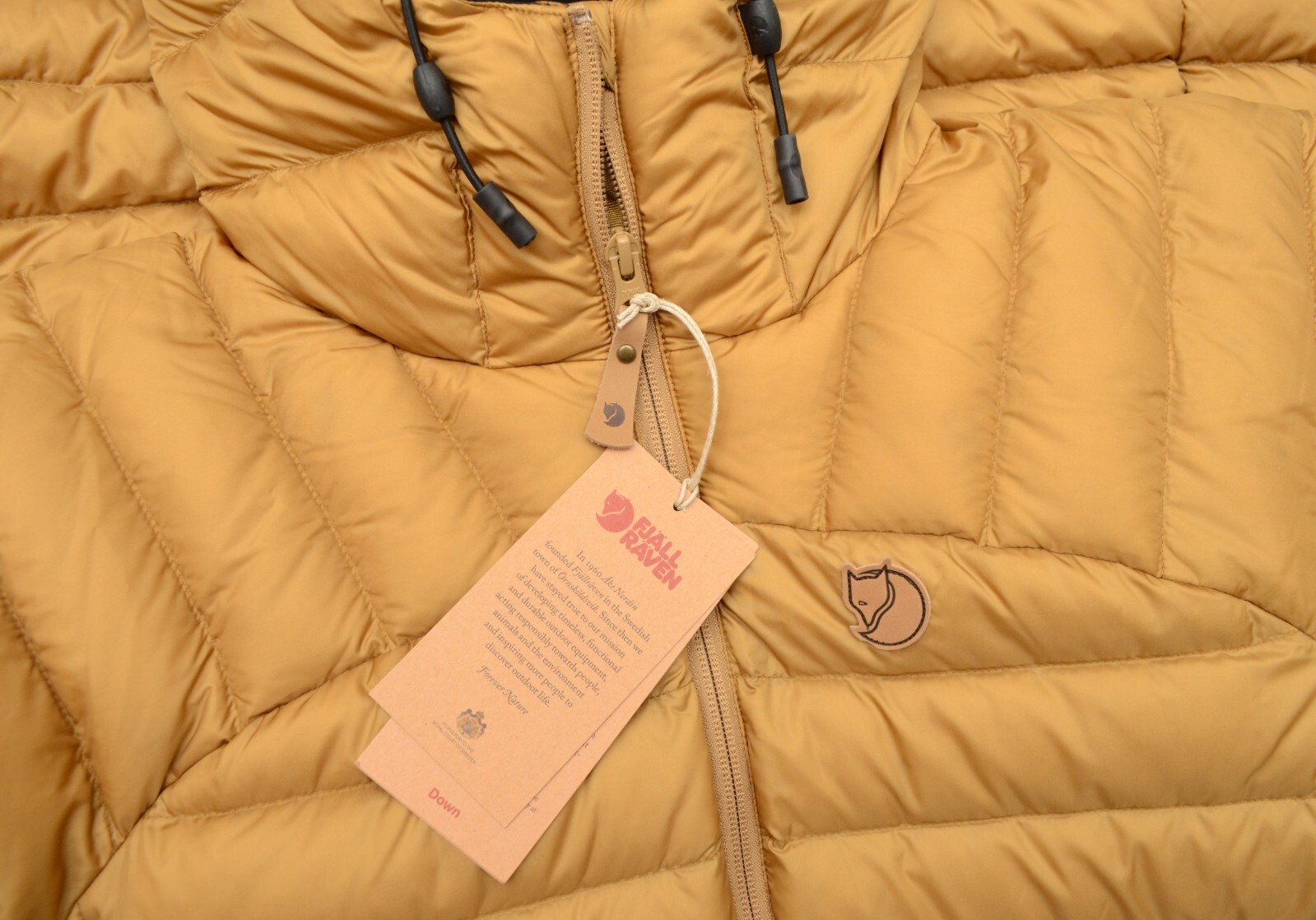 Pre-owned Fjall Raven Women's Fjallraven Snow Flake Parka Down Jacket Coat Buckwhear Brown Size Xs