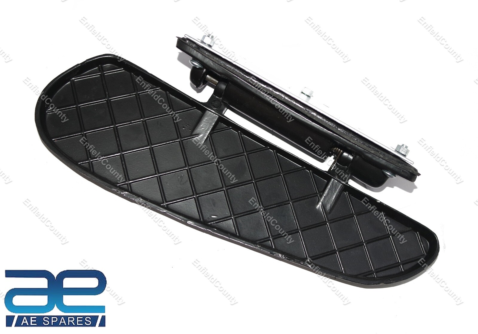 Vespa Bajaj Chetak Classic Side Panel Folding Passenger Footrest Assembly 