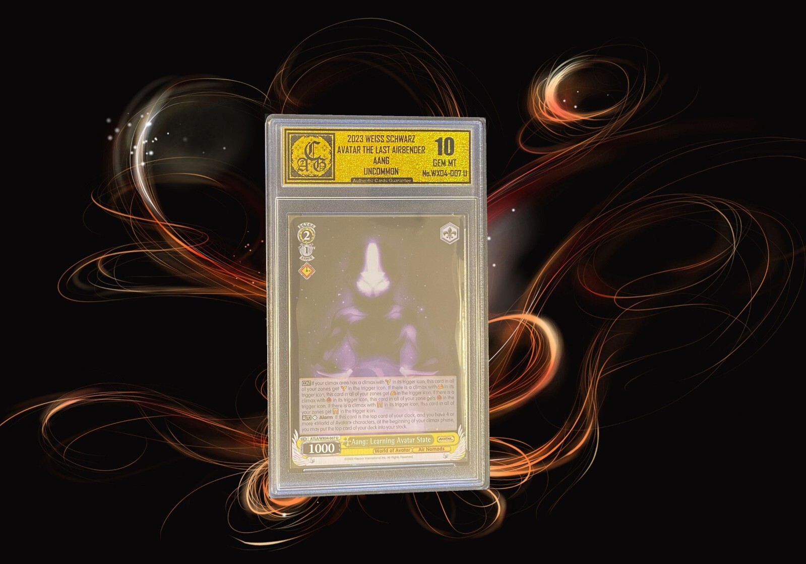 Aang 2023 Weiss Schwarz Avatar The Last Airbender Uncommon