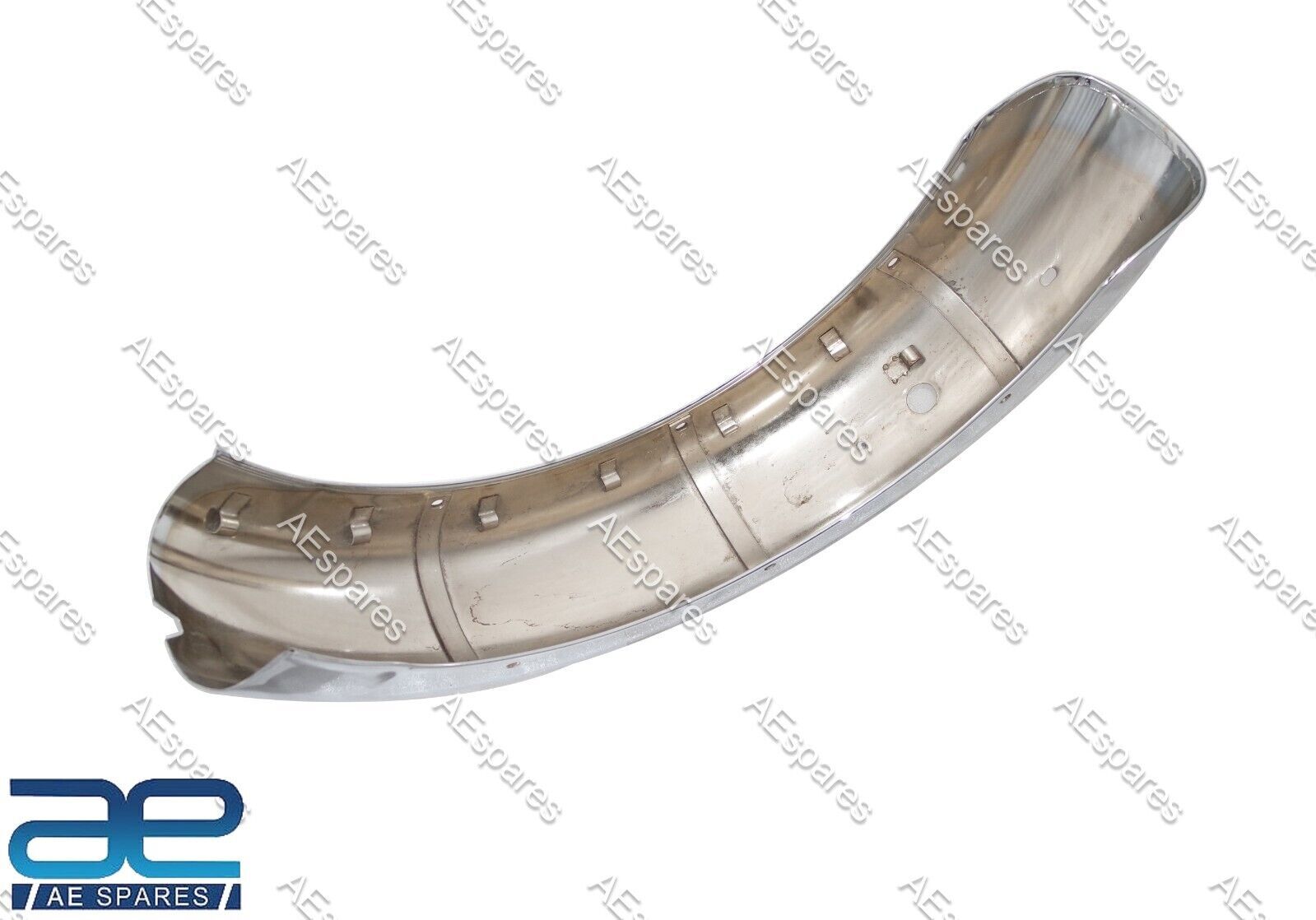 Front & Rear Mudguard Fender Steel Chrome Set For Royal Enfield Classic 350  