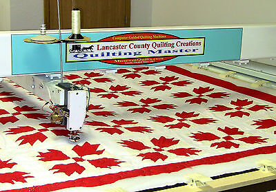 New Quilting Master II --  Industrial Long Arm, Computer Guided Quilting Machine