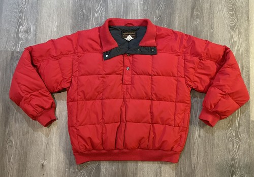 80's〜90s EDDIE BAUER DOWN JACKET Vintage 80s 90s Eddie Bauer Goose Down Puffer Jacket Mens
