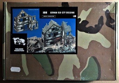VERLINDEN 1016 GERMAN OLD CITY BUILDING 1/35 CERAMIC RESIN KIT