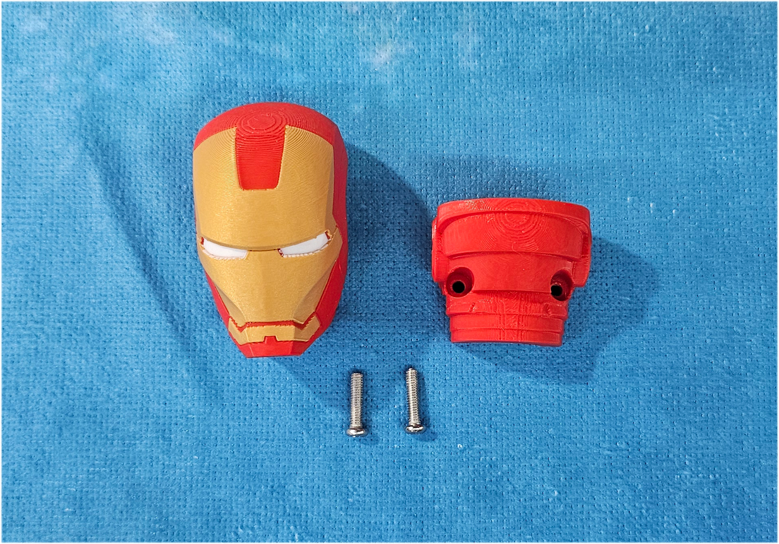 Ironman Styled Cover for Your 1.5 Inch Pinball Plunger / AtGames Cabinet
