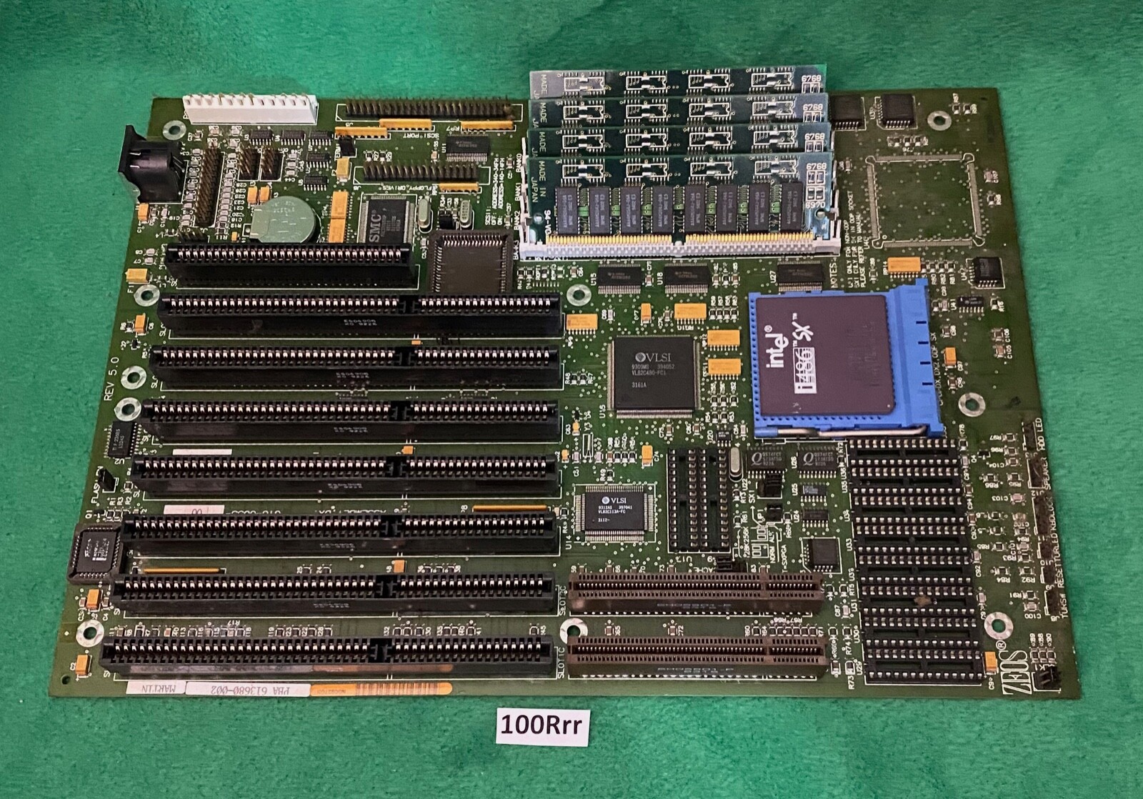 Vintage RARE ZEOS Intel 486 SX-25 Motherboard___PLEASE READ Vintage RARE ZEOS Intel 486 SX-25 Motherboard___PLEASE READ