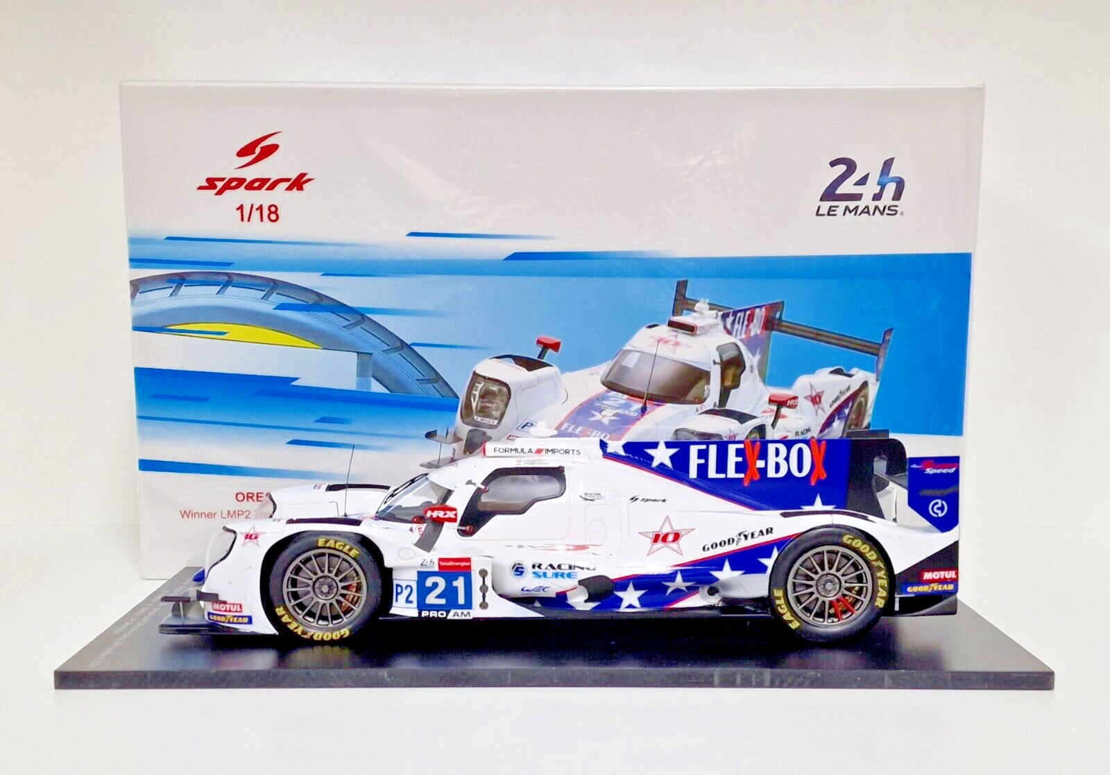 Modell Auto Skala 1:43 Spark Oreca 07 LMP2 Le Mans 2021 Die