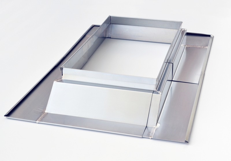 Abergement Cheminee Garniture Universel Reglable Zinc + Raccord Tuile 