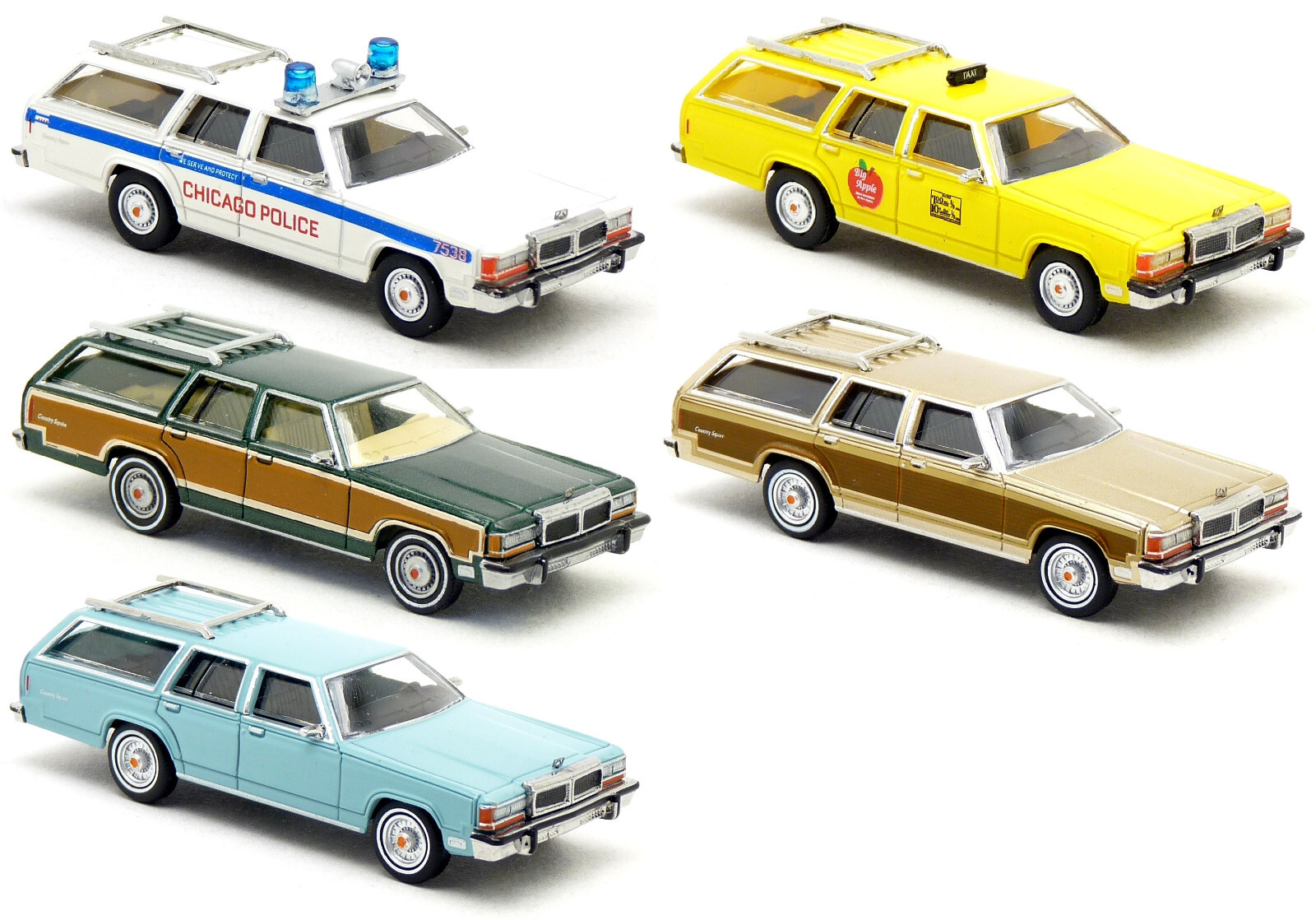 Brekina - Ford LTD Country Squire Kombi - USA PKW Modelle Brekina - Ford LTD Country Squire Kombi - USA PKW Modelle