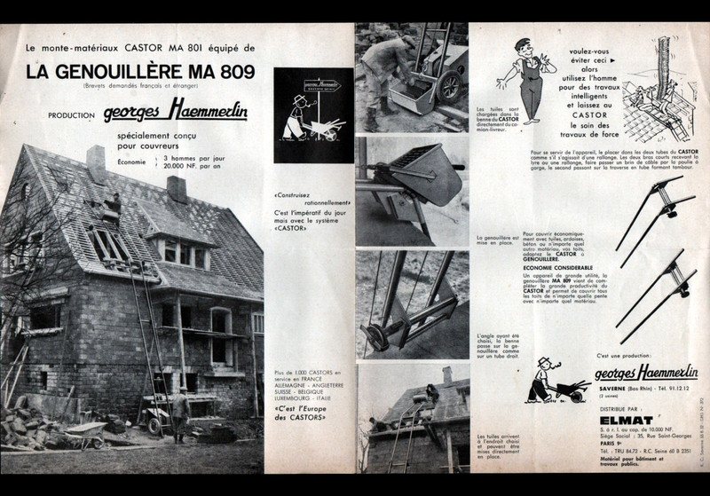 Saverne (67) Usine De Brouettes & Elevateurs 