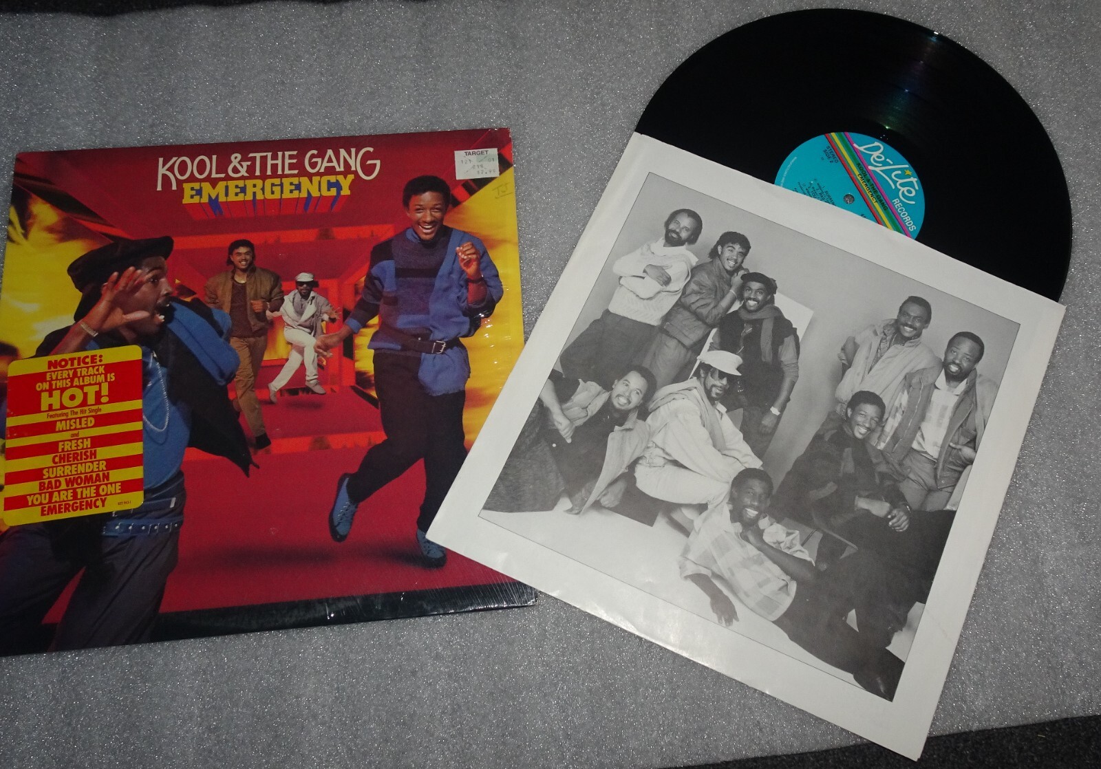 Kool & The Gang - Kool Jazz LP - De-Lite Emergency 822 943