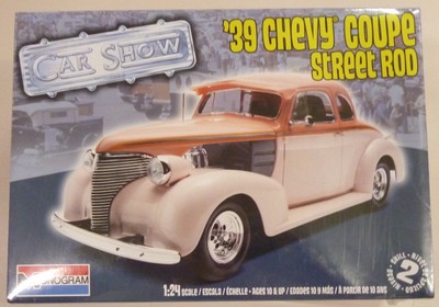 revell 4241 1939 Chevy Coupe Street Rod Model Car Kit- 1:24 scale by Monogram