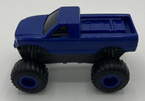 McDonald's Happy Meal 2015 Feld Motor Sports Blue Plastic Monster Pickup Truck