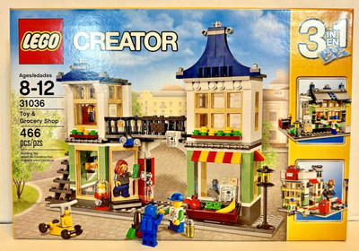 (31036) LEGO CREATOR: Toy & Grocery Shop NEW SEALED RETIRED TOWN CITY BUILDING