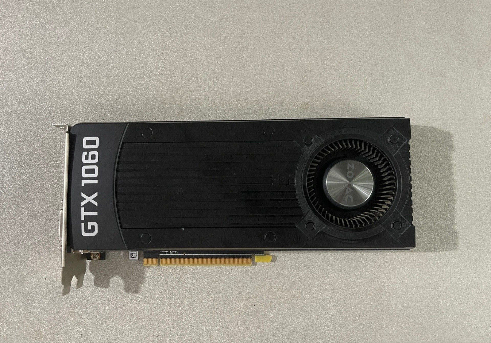ZOTAC NVIDIA GeForce GTX1060 6GB GDDR5 Graphics Video Card ZOTAC NVIDIA GeForce GTX1060 6GB GDDR5 Graphics Video Card