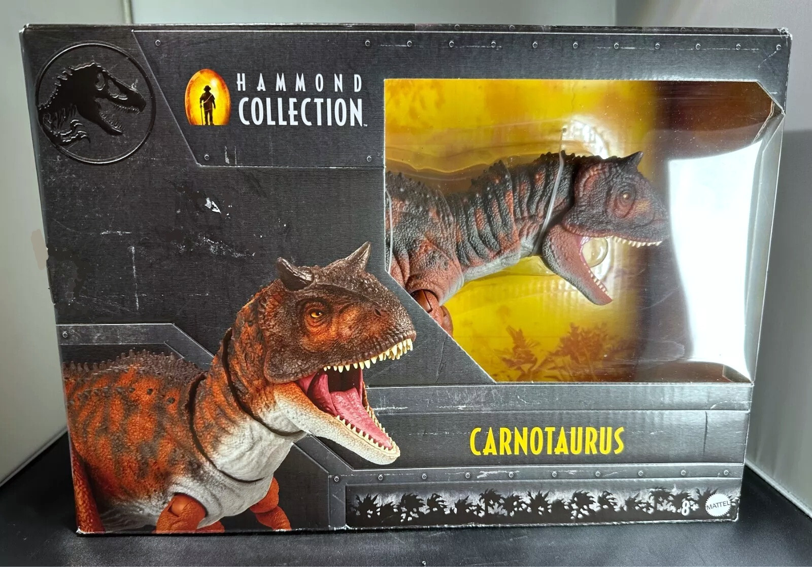 Hammond Collection Carnotaurus フィギュア Jurassic World Hammond Collection: Carnotaurus Dinosaur Action