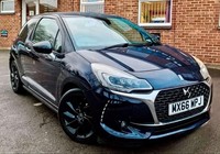 2016 DS 3 1.6 DS3 Prestige Blue HDi S/S 3dr - £20 Road Tax - Full Service Histor