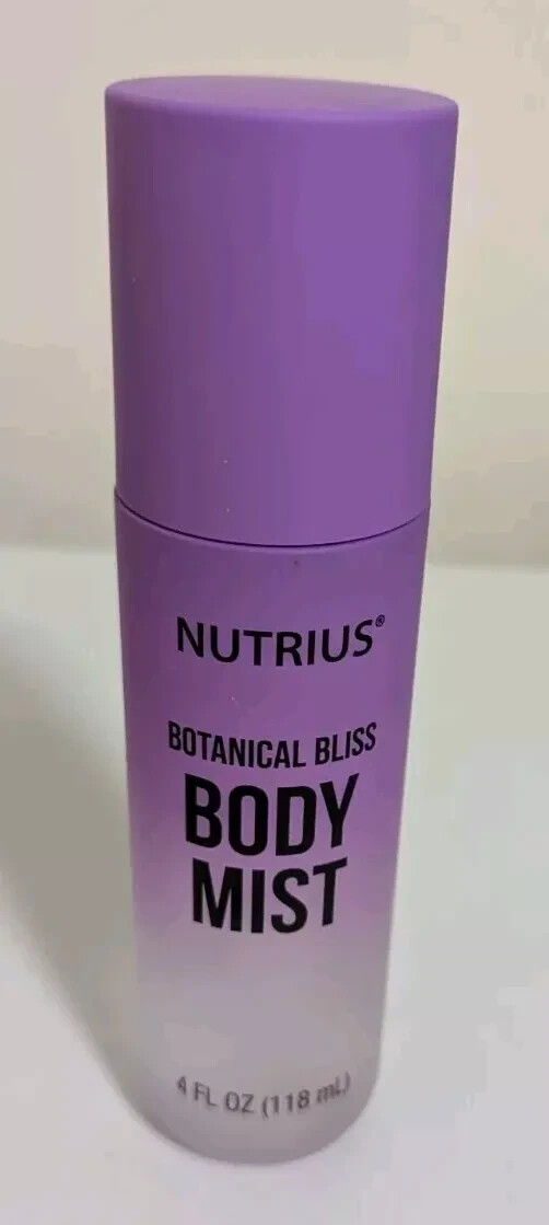 Nutrius Botanical Bliss Body Mist 4 Fl Oz - New Without box