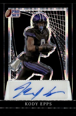 2024 Pro Set Metal #85 Kody Epps Wave Black