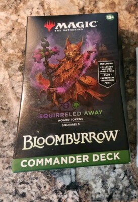 MTG Bloomburrow Squirreled Away Commander Deck - NEW 