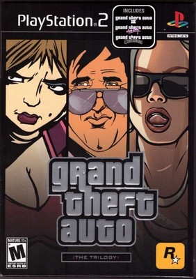 Grand Theft Auto Trilogy [PlayStation 2 PS2, GTA 3, Vice City, San Andreas] NEW