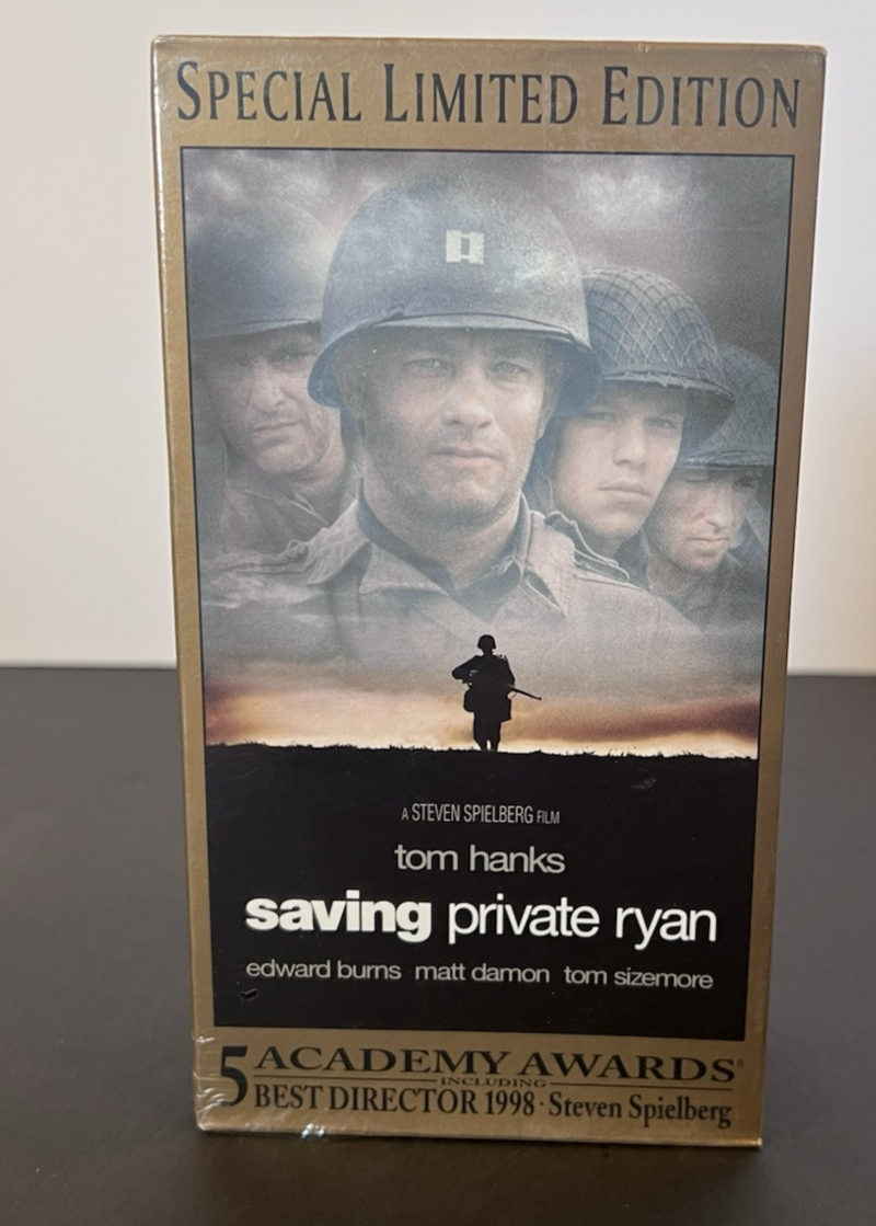 Saving Private Ryan (VHS, 2000, 2-Tape Set, Special Limited Edition) Brand New