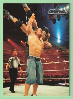 2011 TOPPS WWE CHAMPIONS JOHN CENA #8 ***FREE SHIPPING***