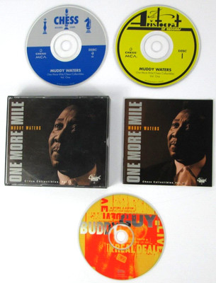 3 Rhythm and Blues Music CDs Muddy Waters Chess Collectables and Buddy Guy