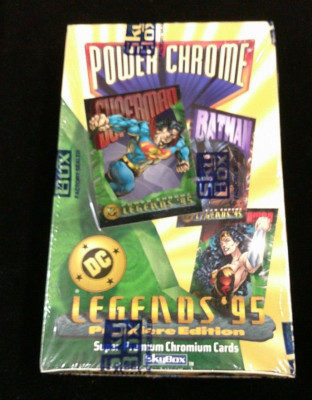 DC POWER CHROME LEGENDS 95 SKYBOX VINTAGE 9 CARDS PER 36 PACKS SEALED BOX 1995