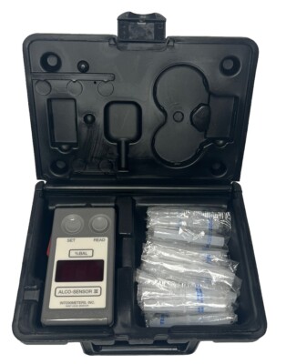 ALCO-SENSOR III Intoximeter Breathalyzer used by Law Enforcement TESTED & WORKS