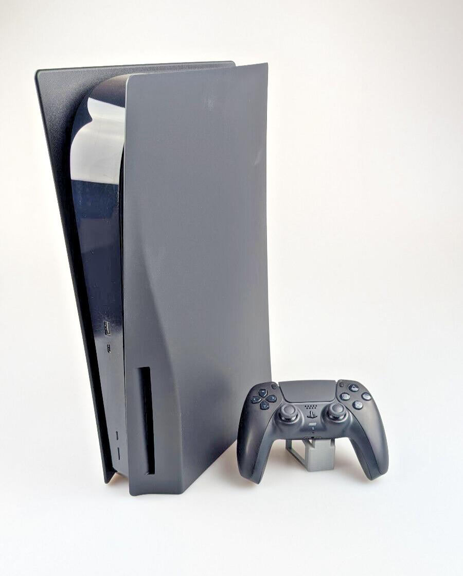 Sony PS5 DISC BluRay 825GB Spielekonsole Midnight Black schwarz - PS5 Controller