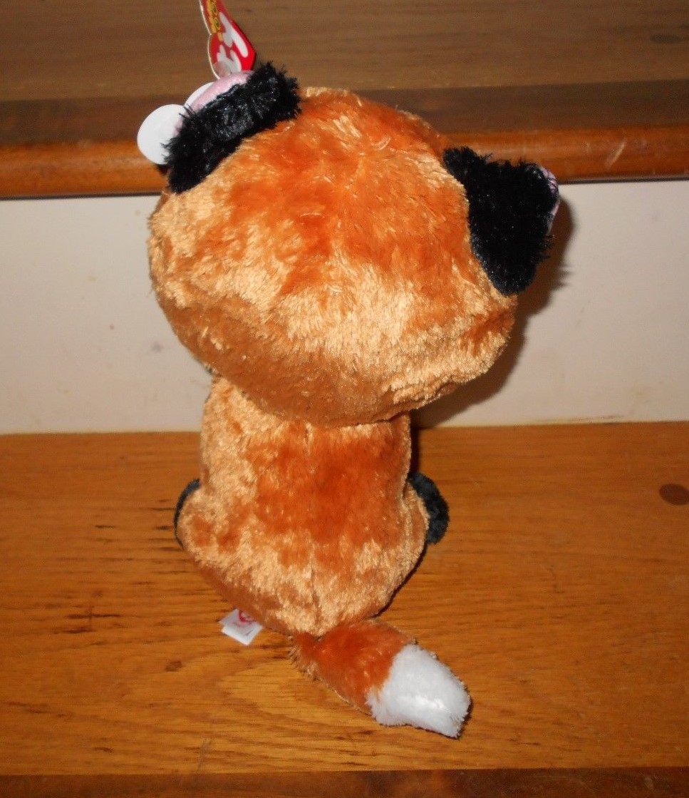 TY Beanie Boos Slick the Fox with tag Stuffed Animal 10'' Plush