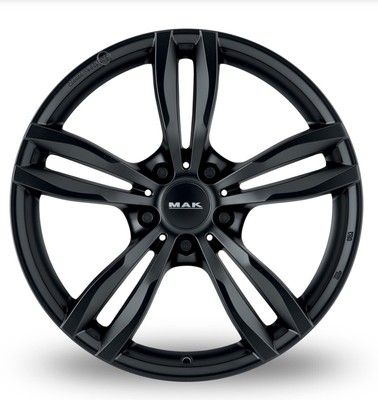 MAK  LUFT Alloy Wheel Matt Black