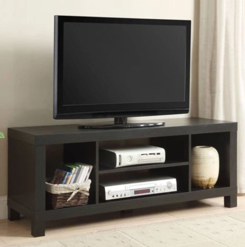 Mainstays TV Stand for Tvs up to 42", True Black Oak