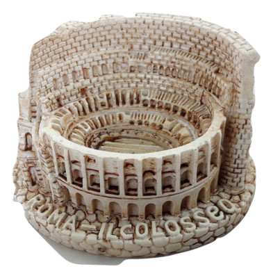 new italia Colosseum Model / Statue Rome Miniature  Italy  