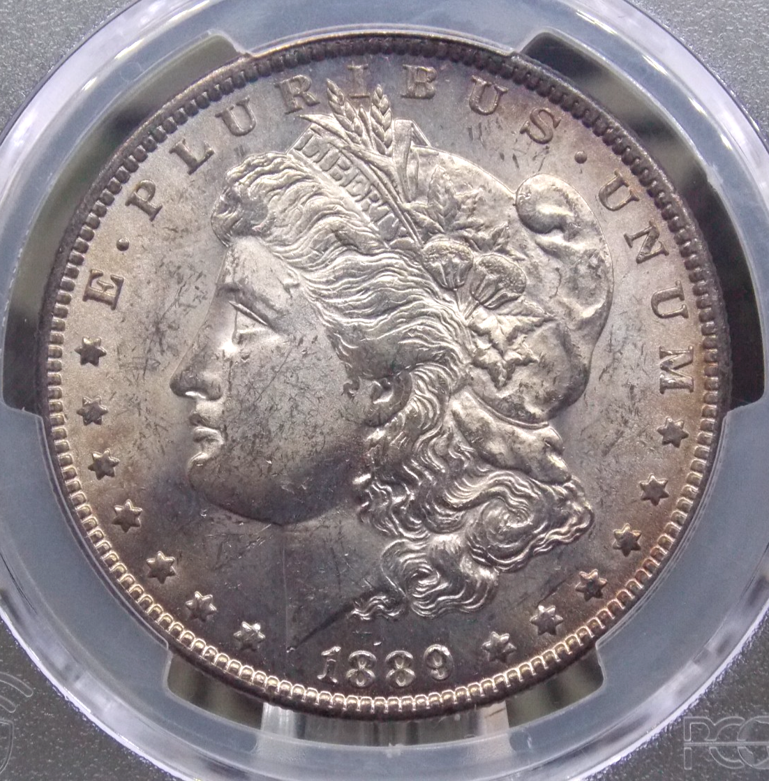 1889 O" Morgan SILVER Dollar $1 PCGS MS63 #524 Unc BU Uncirculated ECC&C, Inc.